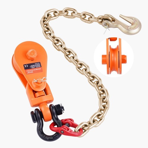 Ton snatch block with - ton,