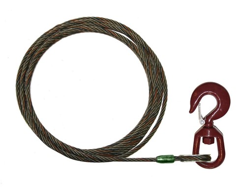 250 fiber core - 5/8", wrecker