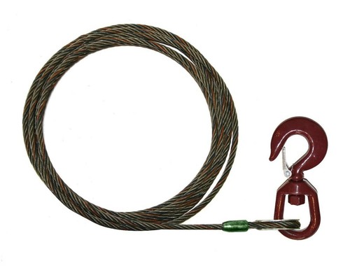 Fiber core winch line - fiber, 5/8"