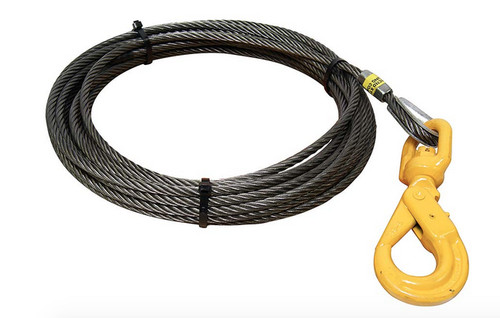 Winch cable steel - 1/2", 50'