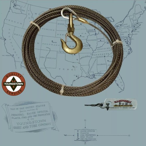 Winch line hoist - line, 5/16”